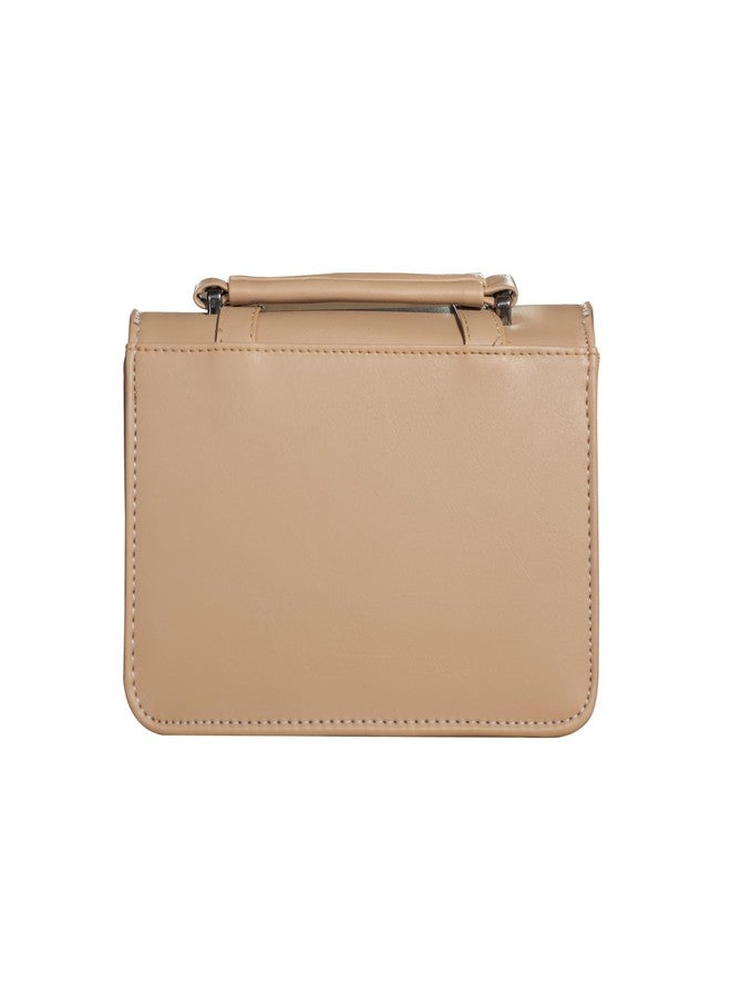 Heartbeat Crossbody Sling Bag for Women | Stylish crossbody sling bag for girls/women (Apricot/Peach) 2.73 ltrs - Image 3